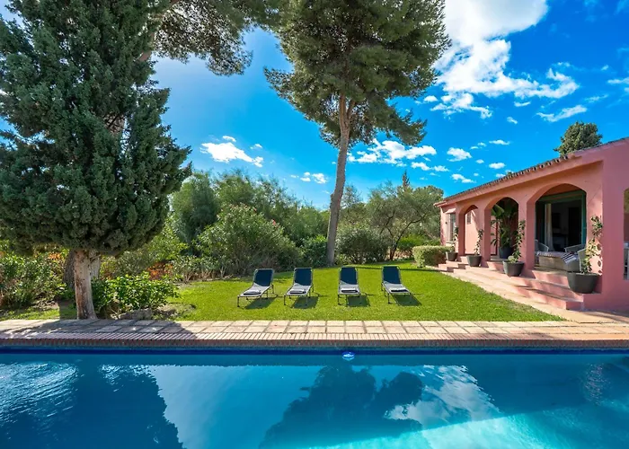 Willa In With Private Pool & Panoramic Mountain Views Marbella